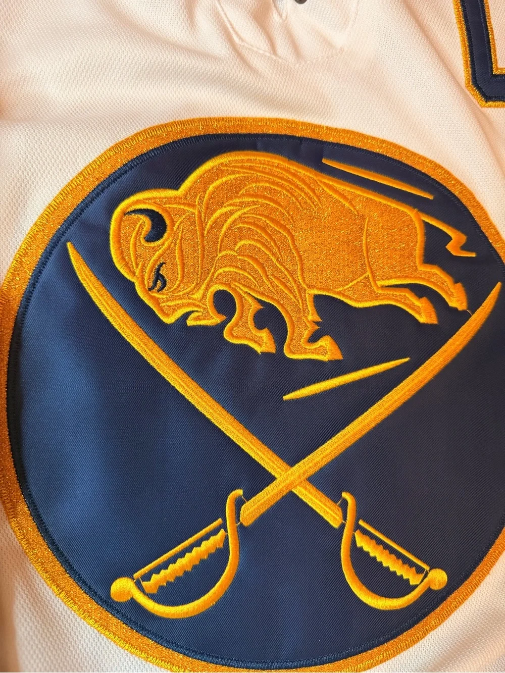 New w/tags Authentic Buffalo Sabres 50th anniversary jack eichel jersey Sewn